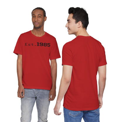 Est. 1985 Vintage Unisex Tee, Retro Birthday T-Shirt, Perfect Gift for 1980s Lovers, Casual Apparel, Timeless Style