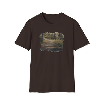 Nature-Inspired Unisex Softstyle T-Shirt, Eco-Friendly Fashion, Outdoor Lover Tee, Gift for Nature Enthusiasts, Casual Everyday Wear