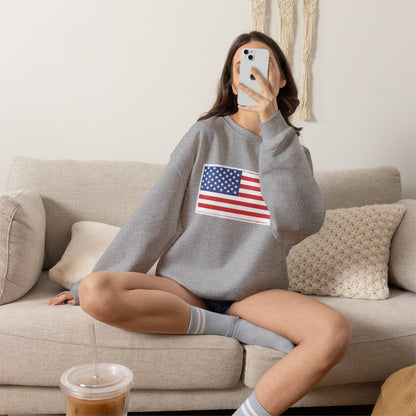 American Flag Unisex Crewneck Sweatshirt | Cozy Patriotic Sweater | Perfect for Independence Day, Casual Wear, Gifts for Him/Her, [...]