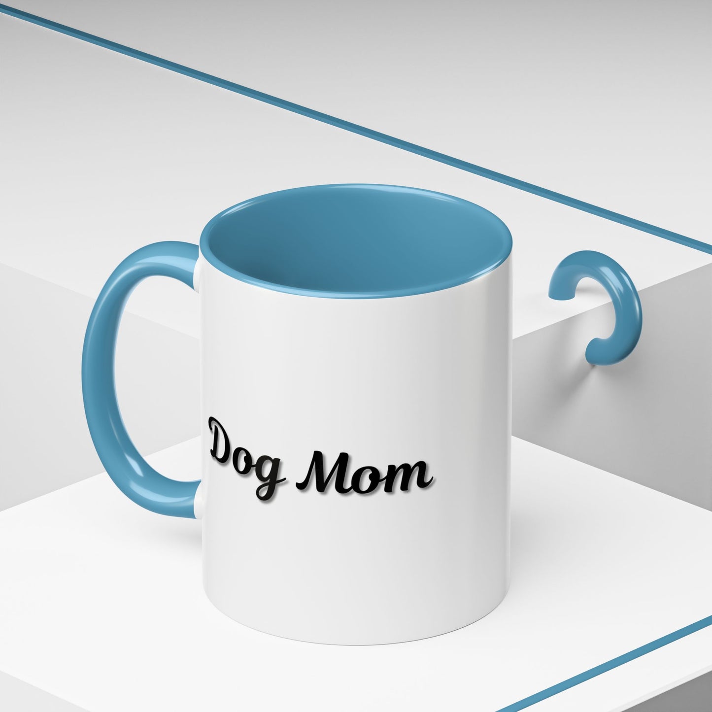 Dog Mom Accent Coffee Mug - Perfect Gift for Pet Lovers