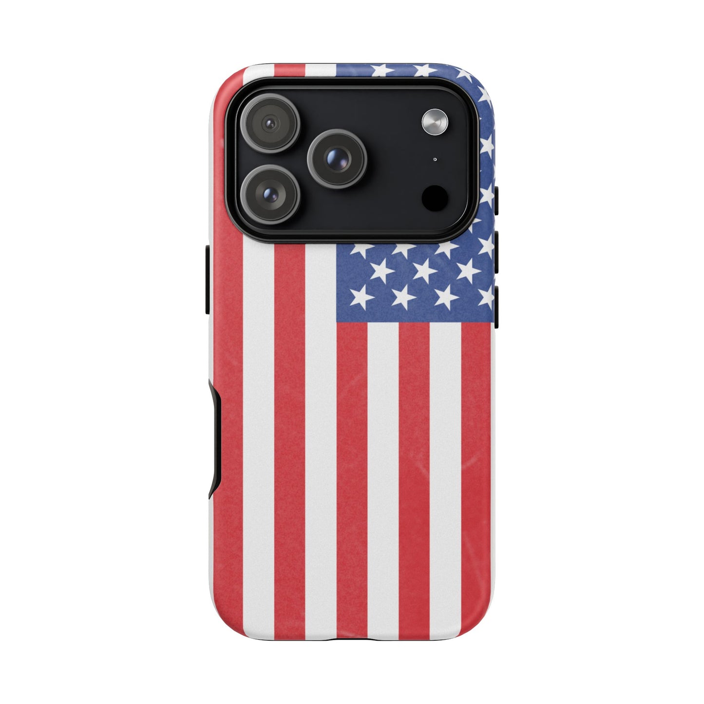 Patriotic Phone Case - Tough Cases for Veterans, USA Lovers, Independence Day, Memorial Day, Flag Design - TRV