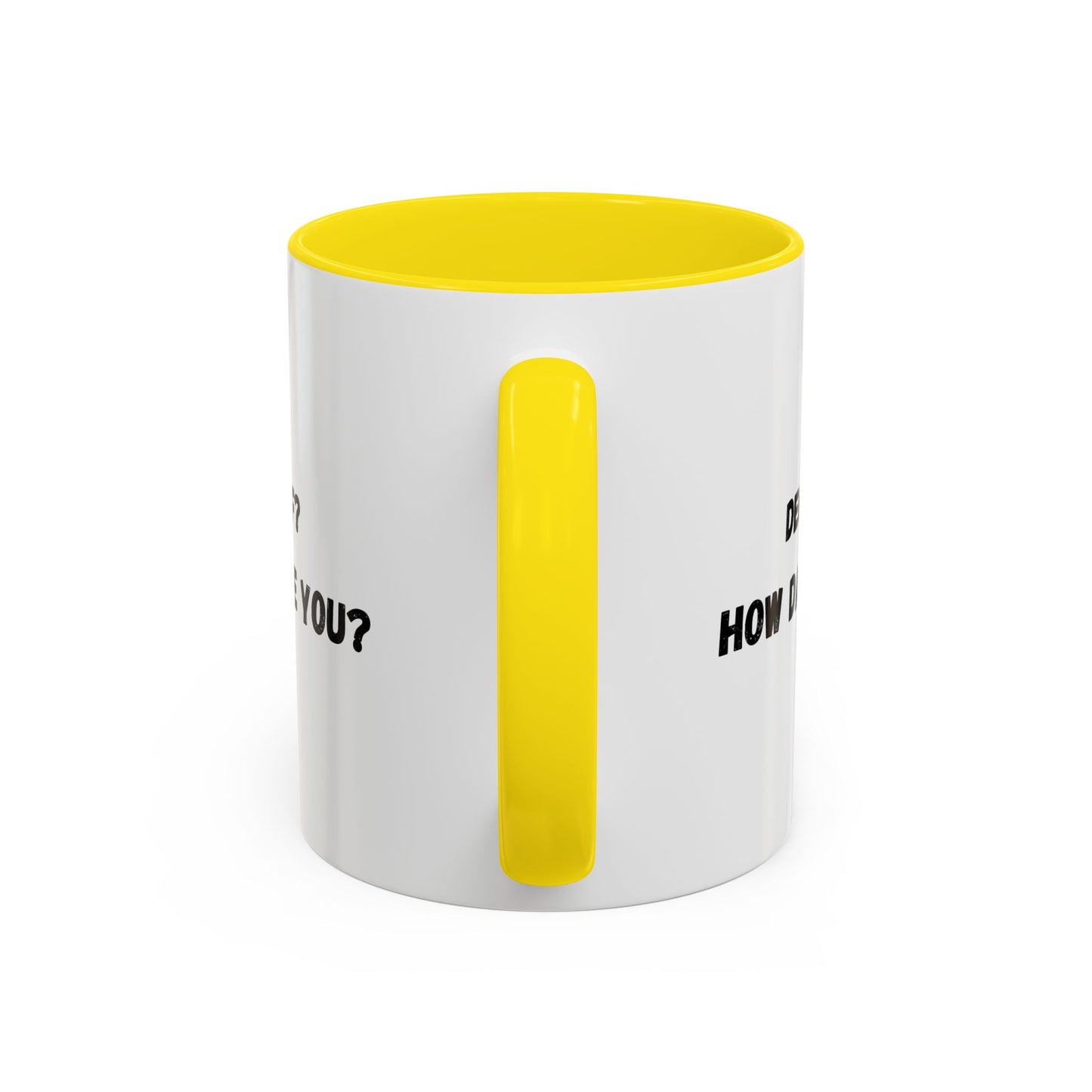 Humorous Coffee Mug for Caffeine Lovers - Decaf? How Dare You? | Gift for Coffee Lovers, Funny Mug, Office Mug, Birthday Gift, Unique Coffee