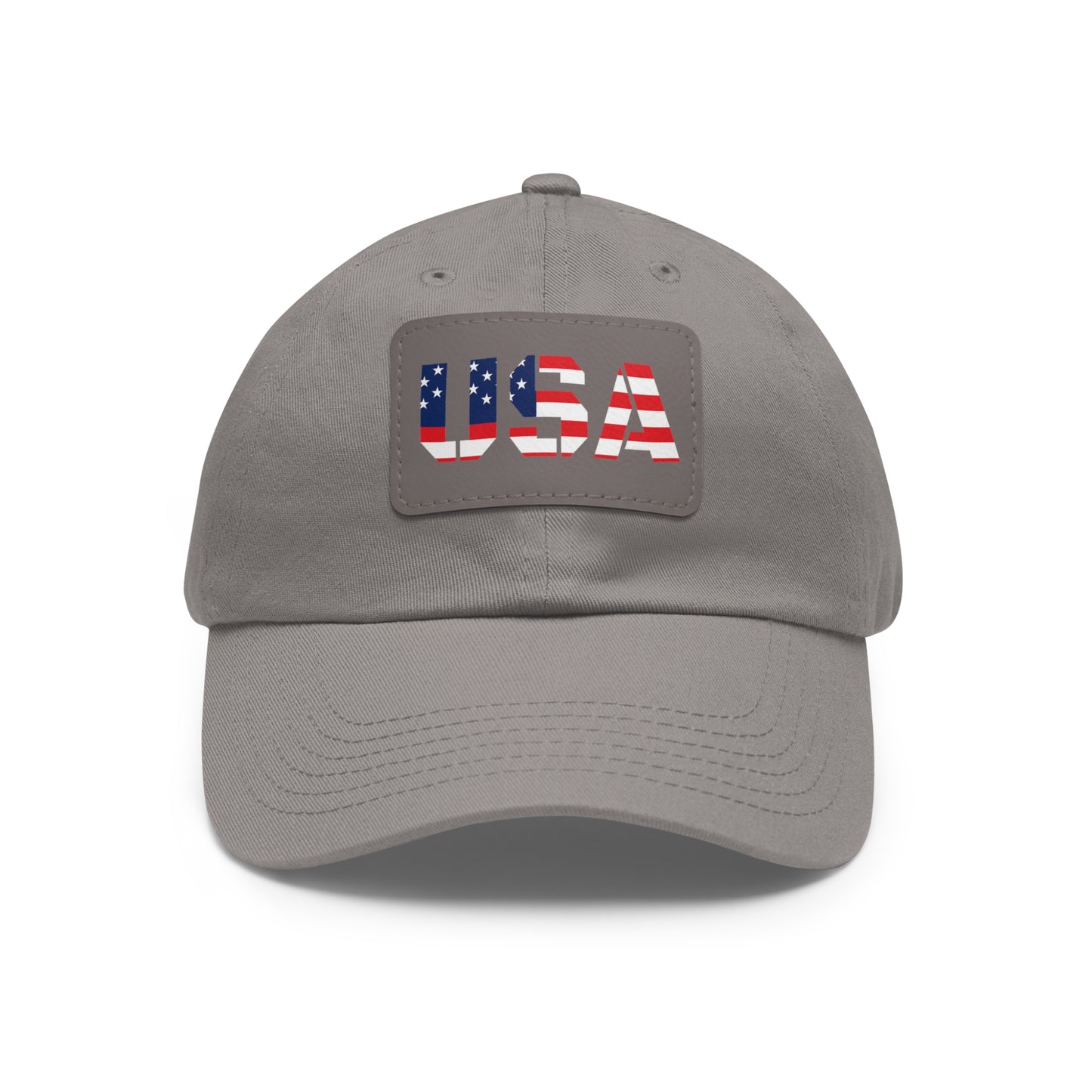 Dad Hat with USA Leather Patch - TRV
