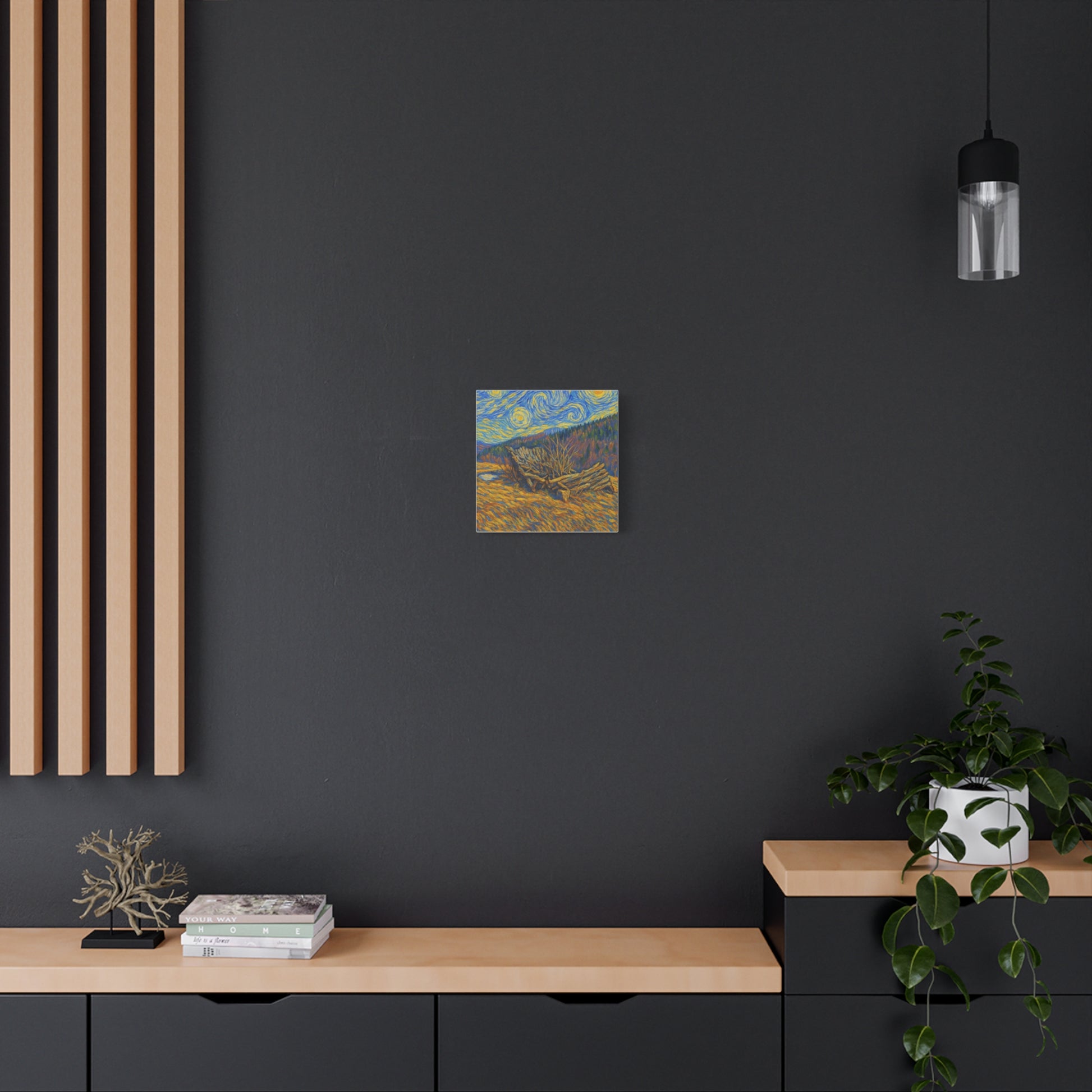 Artistic Van Gogh Style Canvas Wall Art, Nature Inspired Decor, Home Aesthetic, Gift for Art Lovers, Gallery Wall Piece, Living Room Decor, [...] - TRV
