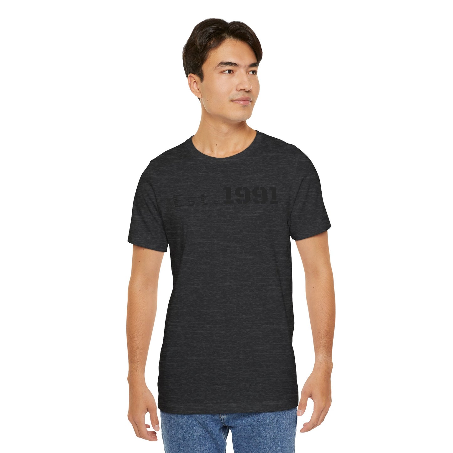 Established 1991 Unisex Jersey Tee | Vintage Anniversary Gift | Casual Wear, Birthday Shirt, Retro Style, Statement Tee, Gift for Him/Her - TRV