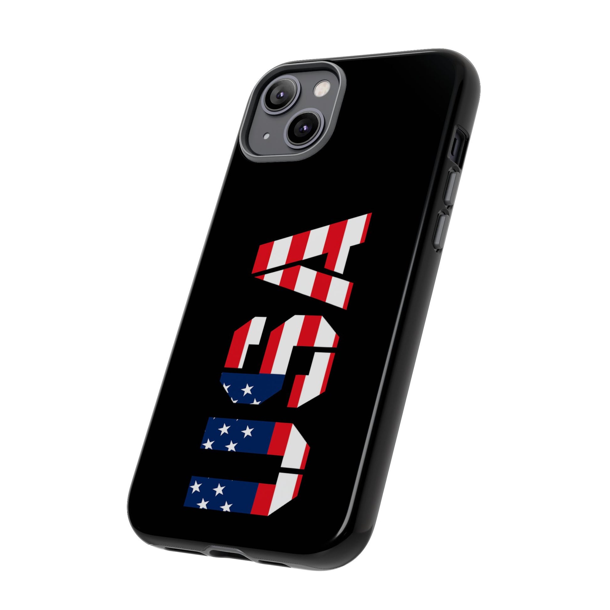 USA Flag Phone Case, Tough Phone Cover, Patriotic Gift, Independence Day Accessory, American Pride Mobile Case - TRV