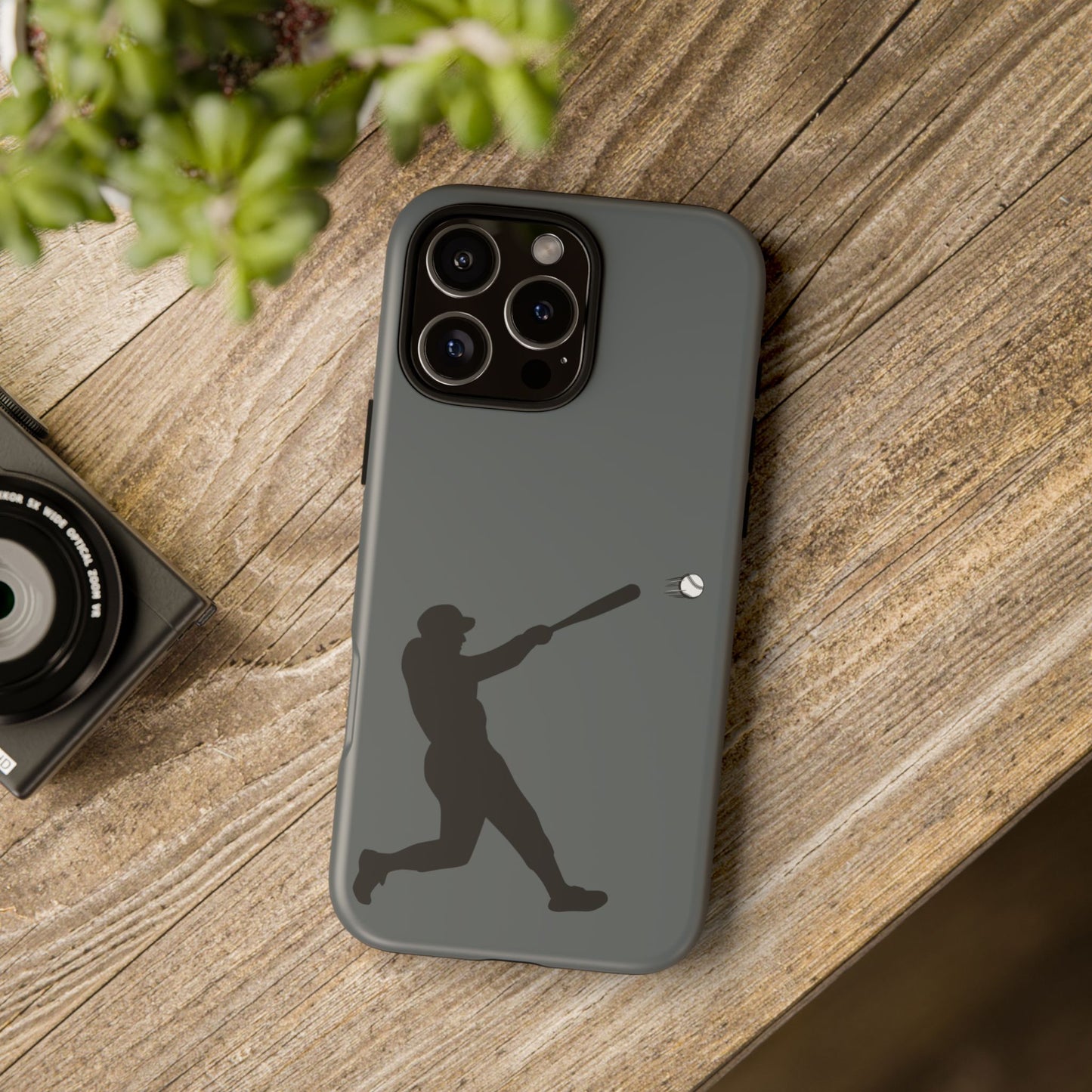 Baseball Phone Case, Tough Cases for Sports Lovers, Gift for Athletes, Durable iPhone Cover, Unique Sporty Accessory - TRV