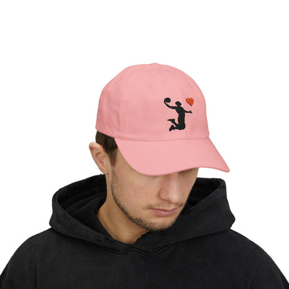 Basketball Dad Cap - Sporty Dad Hat, Gift for Basketball Lovers, Adjustable Cap for Dad, Sports Accessories, Casual Headwear - TRV