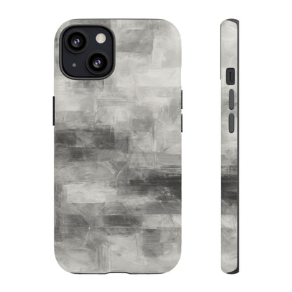 Stylish Phone Case for Tough Protection, Marble Grey Design, Customizable Gift for Her, Unisex Mobile Accessory, Birthday Present, [...] - TRV