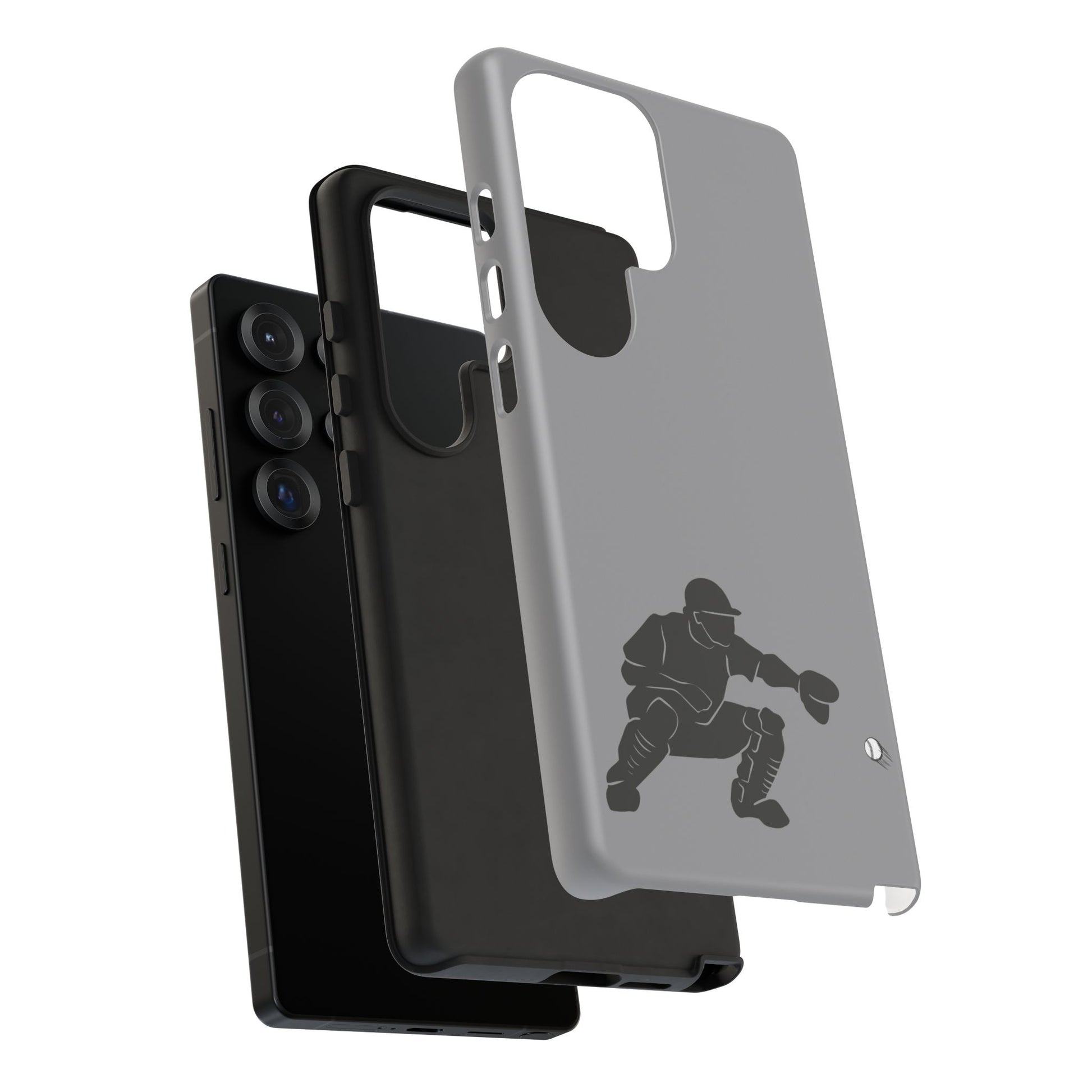 Baseball Catcher Phone Case - Tough Cases, Sports Phone Cover, Great for Athletes, Perfect Gift for Baseball Lovers, Unique Cell Phone Design - TRV