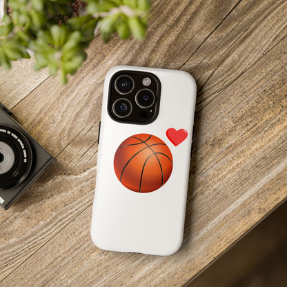 Basketball Phone Case, Love Basketball Case, Sports Gift, Athletic Style, Unique Phone Cover - TRV