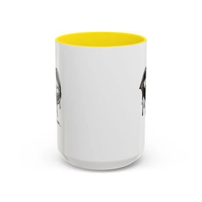 Vampire Lip Accent Coffee Mug - 11oz & 15oz - Unique Halloween Gift
