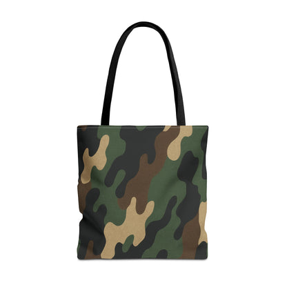Stylish Camouflage Tote Bag, Reusable Shopping Bag, Beach Tote, Casual Carry-All, Gift for Him or Her - TRV
