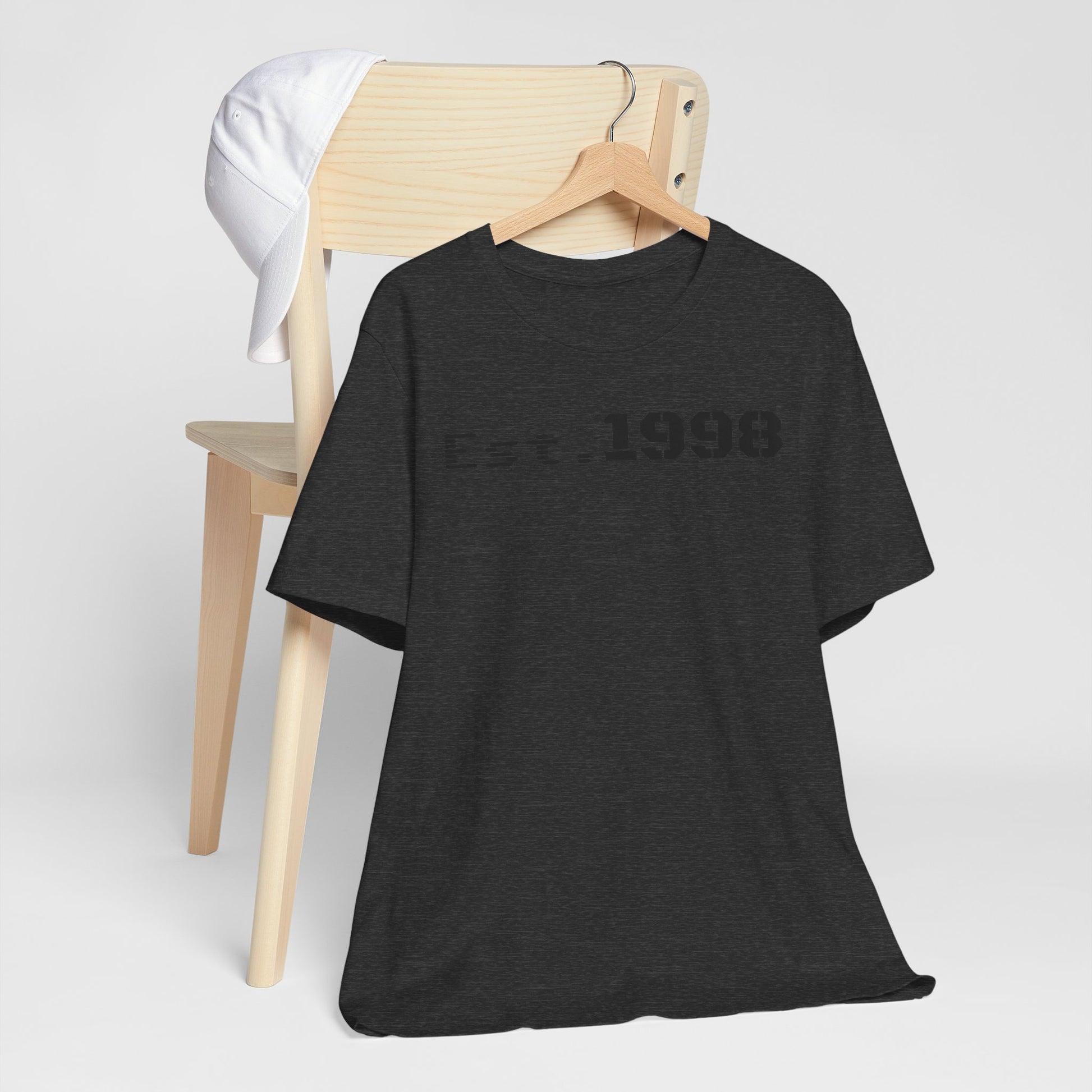 Vintage Est. 1998 Tee - Retro Unisex Shirt for Birthdays, Gifts, Everyday Wear, Casual Style, Nostalgia - TRV
