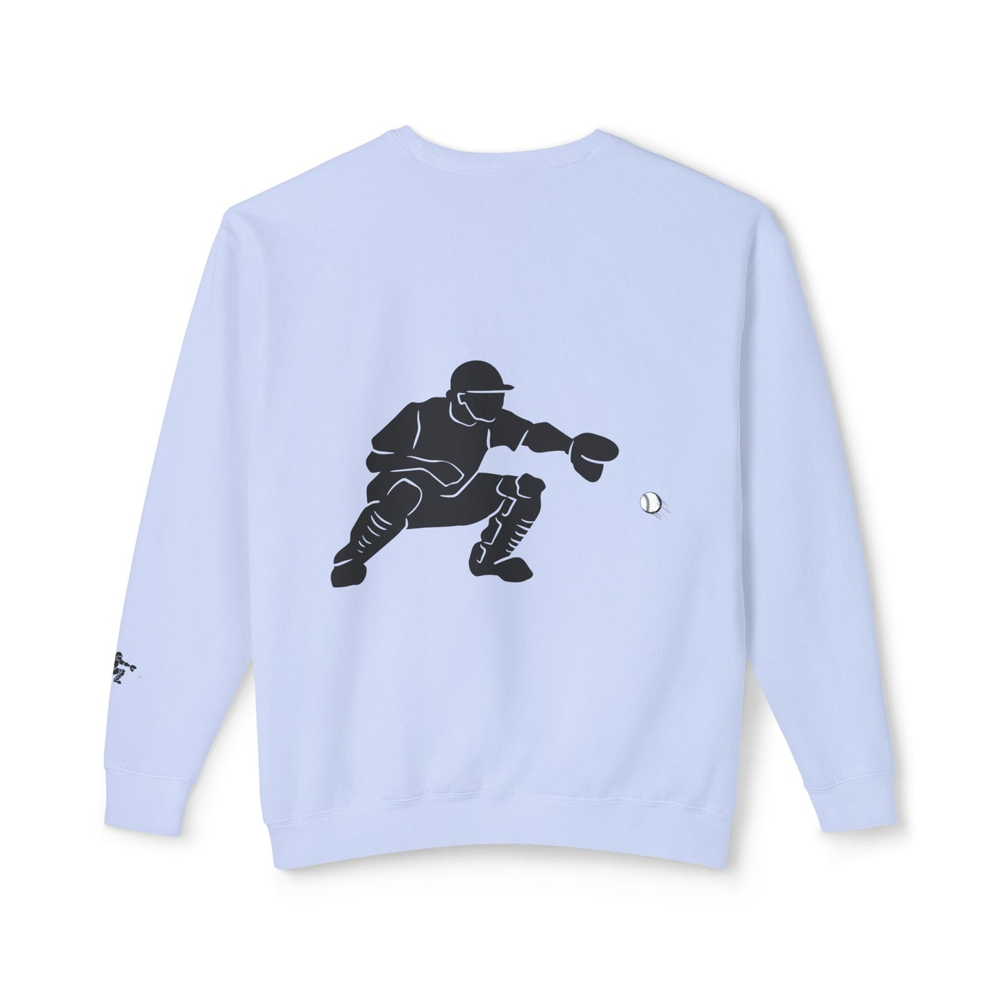 Baseball Catcher Unisex Sports Crewneck Sweatshirt - Perfect for Athletes & Casual Wear, Great for Game Days, Birthdays, Apparel for Fans