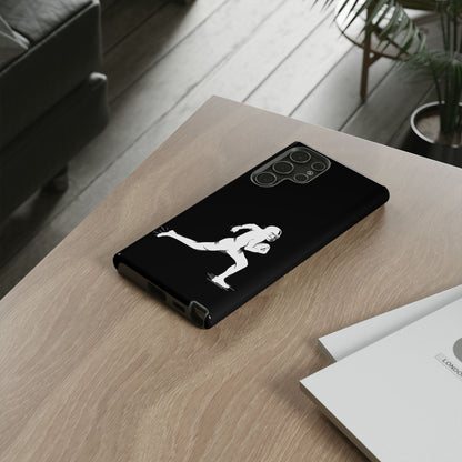 Football Player Phone Case, Tough Cases, Sports Phone Cover, Gift for Athletes, iPhone & Samsung Accessories, Running Player Design - TRV