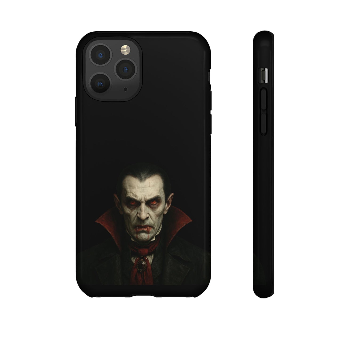Vampire Phone Case - Tough Cases for Halloween, Gothic Decor, Gifts for Horror Fans, Spooky Accessories, Unique Cellphone Cover - TRV