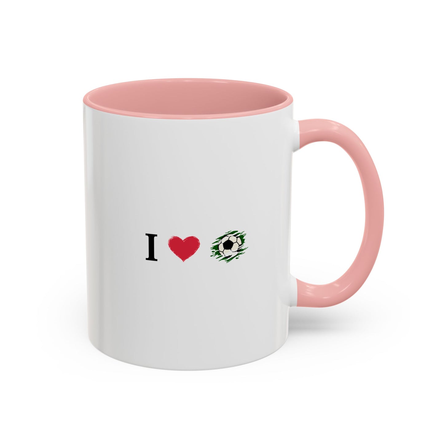 Soccer Love Mug - Accent Coffee Mug (11 & 15oz) | Perfect Gift for Soccer Fans, Sports Gifts, Customized Mugs, Birthday Present, Fan [...] - TRV