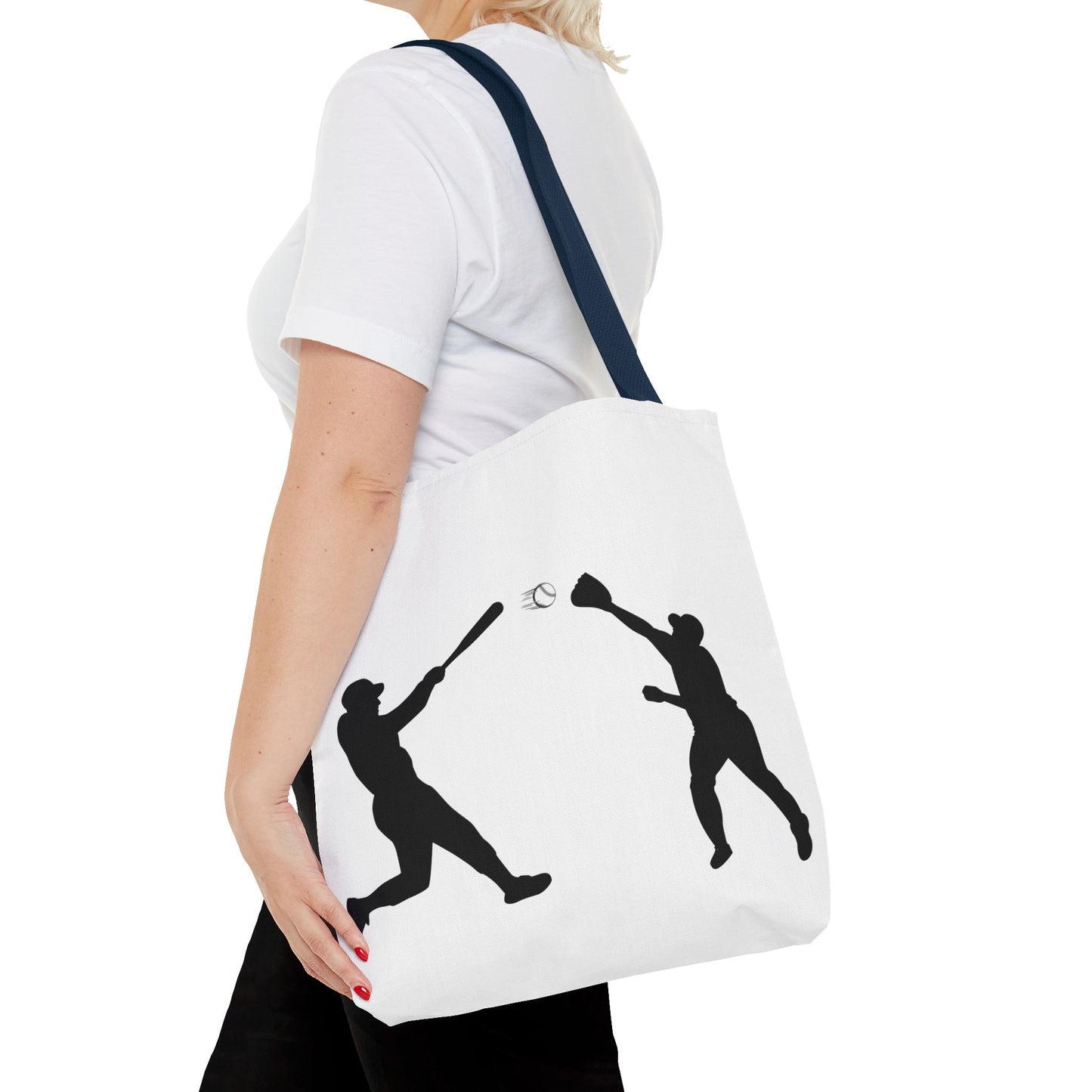 Baseball Tote Bag, Perfect for Sports Fans, Great Gift for Players, Ideal for Game Days, Accessory for Summer Outings - TRV