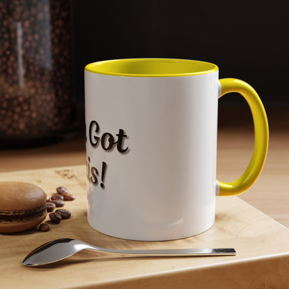 Inspirational Accent Coffee Mug - "You Got This!" - Perfect for Motivation & Gifts - TRV