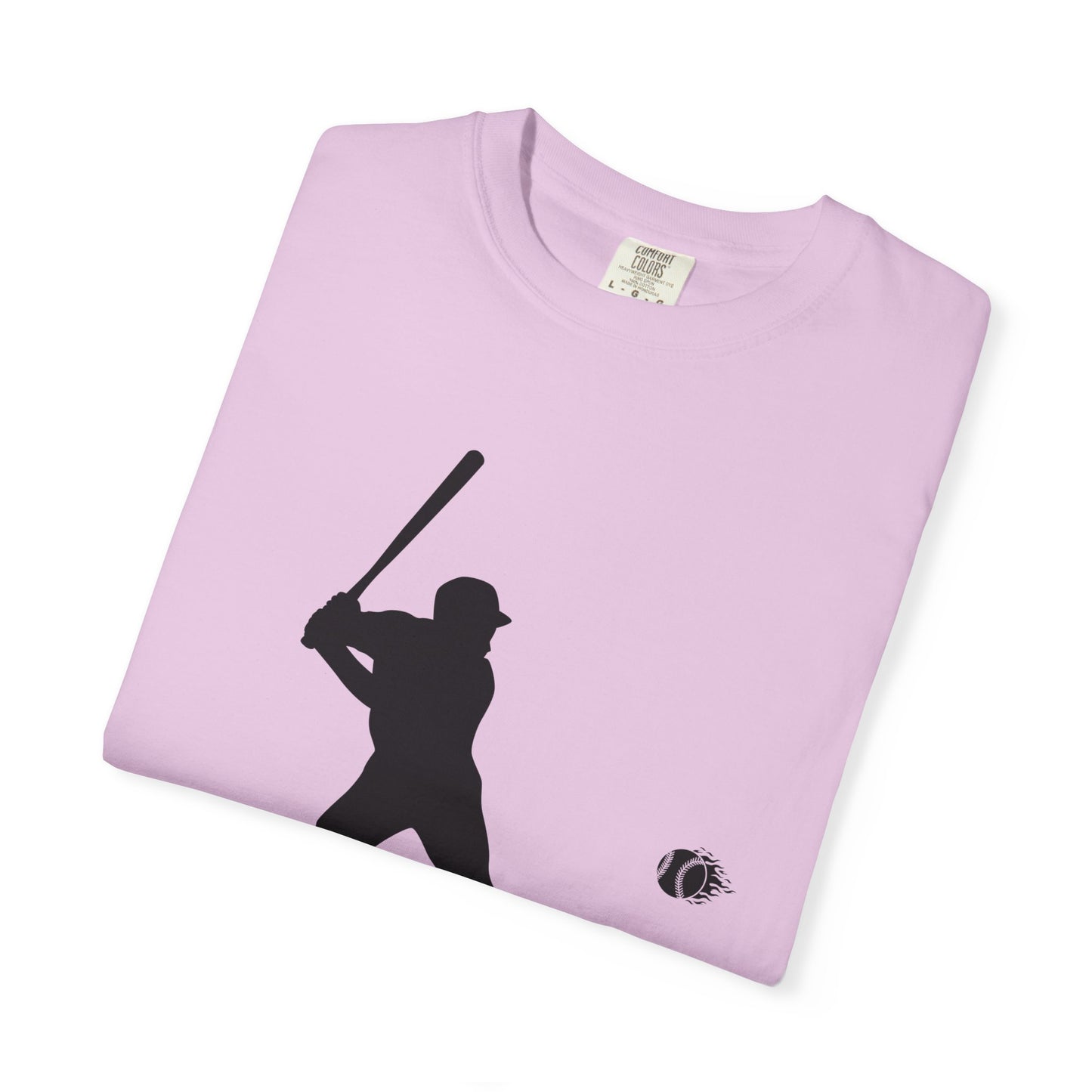 Unisex Baseball Silhouette Tee, Casual Wear, Sports Fan Apparel, Gift for Athletes, Summer Outing Outfit, Soft Cotton Shirt