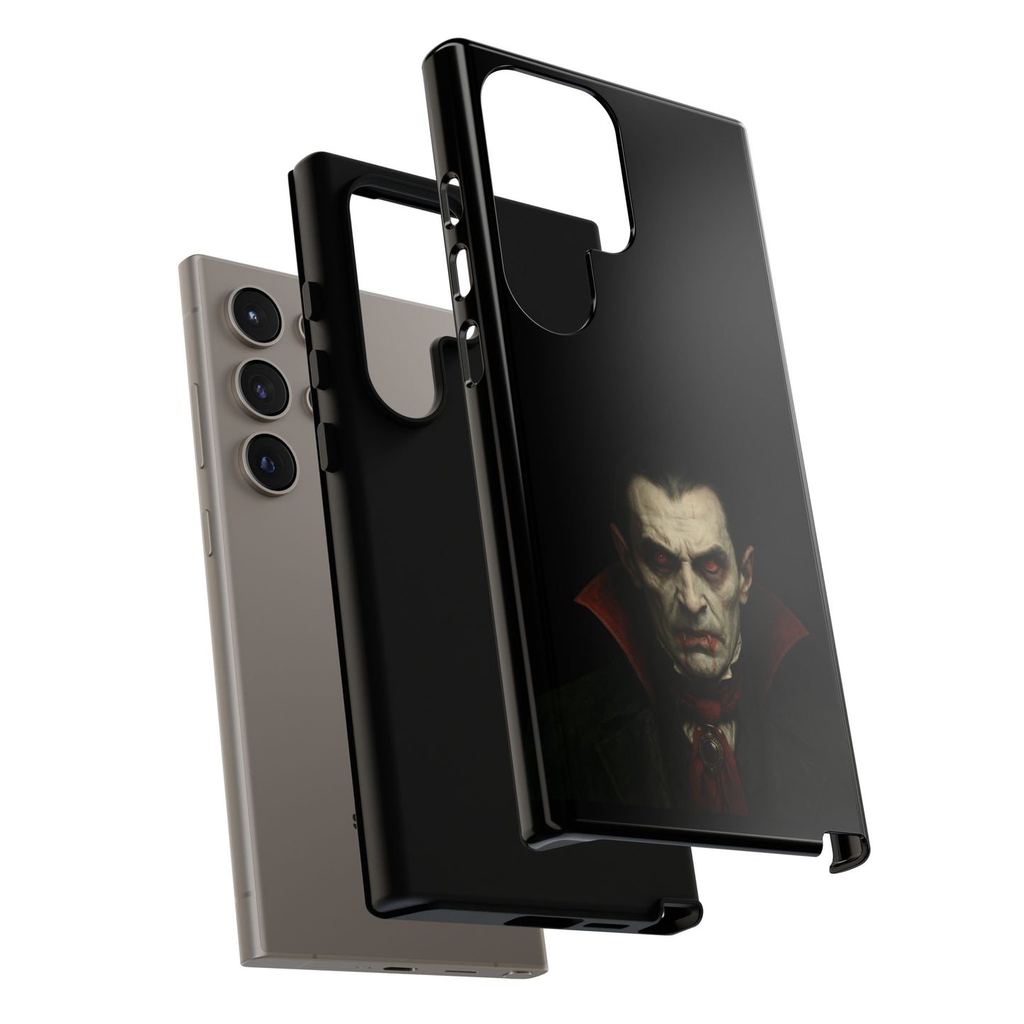 Vampire Phone Case - Tough Cases for Halloween, Gothic Decor, Gifts for Horror Fans, Spooky Accessories, Unique Cellphone Cover - TRV
