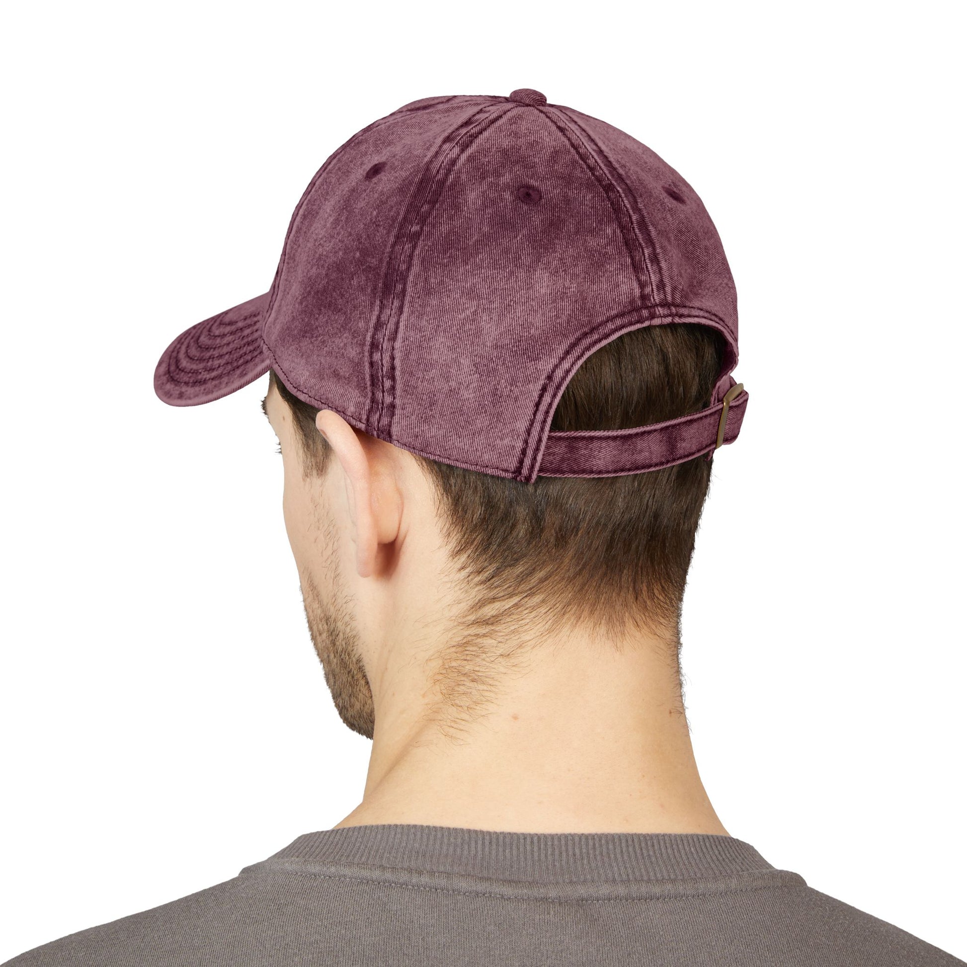 Embroidered Vintage Cap with USA Flag Design - TRV
