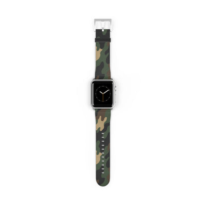 Camouflage Watch Band - Stylish Camo Wrist Strap for Outdoor Lovers, Perfect Gift for Adventurers, Fitness Enthusiasts, Casual Everyday Use - TRV