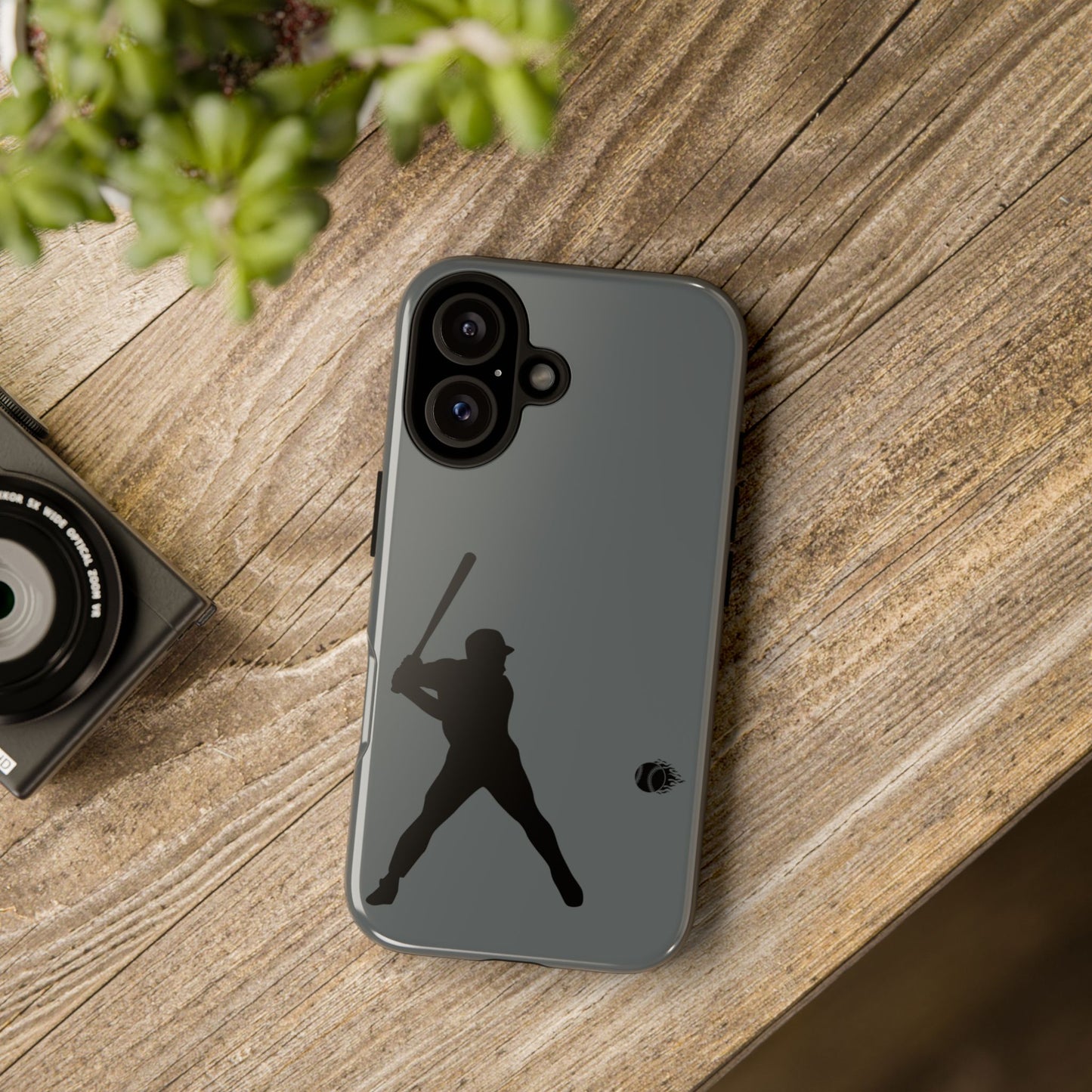 Baseball Phone Case, Tough Cases for Sports Fans, Athletic Gift, Custom Sport Accessories, Durable Cover - TRV