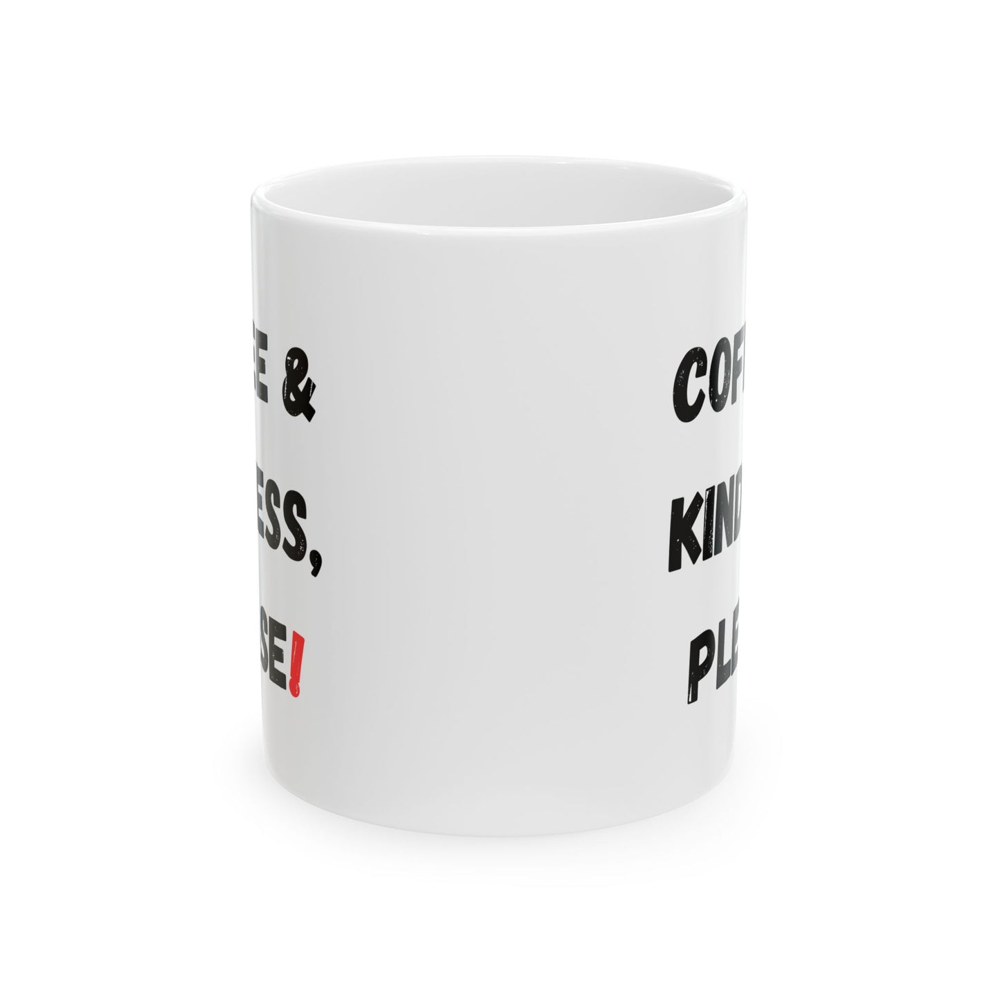 Inspirational Coffee Mug - 'Coffee & Kindness, Please!' - Perfect Gift for Friends & Family - TRV