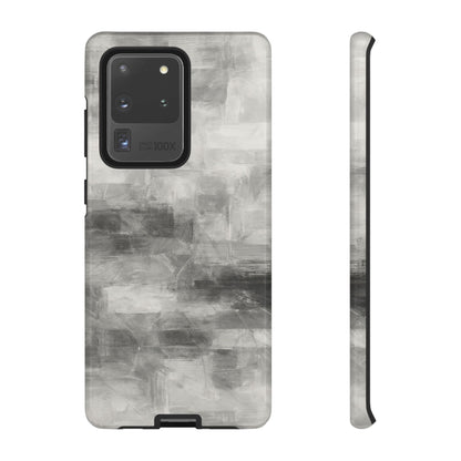 Stylish Phone Case for Tough Protection, Marble Grey Design, Customizable Gift for Her, Unisex Mobile Accessory, Birthday Present, [...] - TRV
