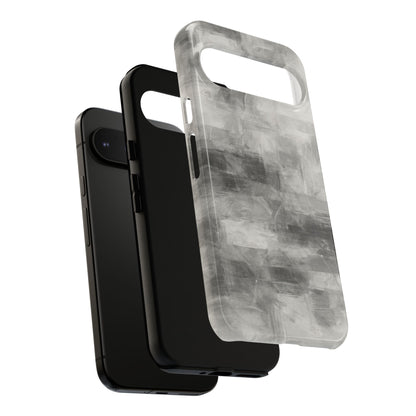 Stylish Phone Case for Tough Protection, Marble Grey Design, Customizable Gift for Her, Unisex Mobile Accessory, Birthday Present, [...] - TRV