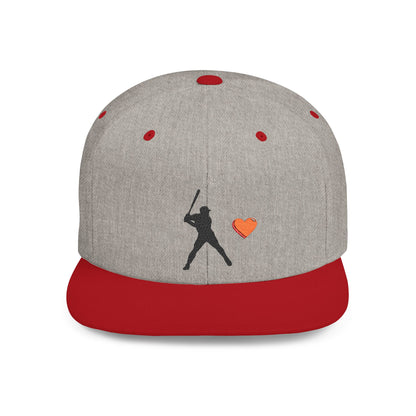 Baseball Love Snapback Hat | Gift for Sports Fans, Casual Wear, Team Spirit, Father's Day, Birthday, Outdoor Activities - TRV