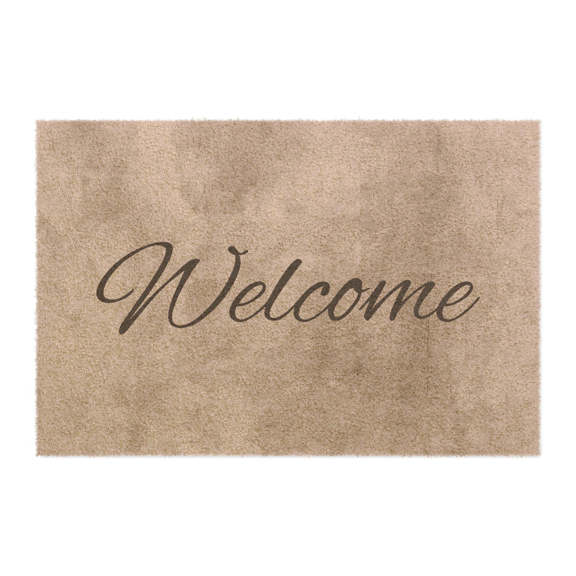Welcome Doormat - Cozy Home Entry Rug, Perfect for Housewarming, Holiday Decor, Indoor/Outdoor Use, Customizable Gift - TRV