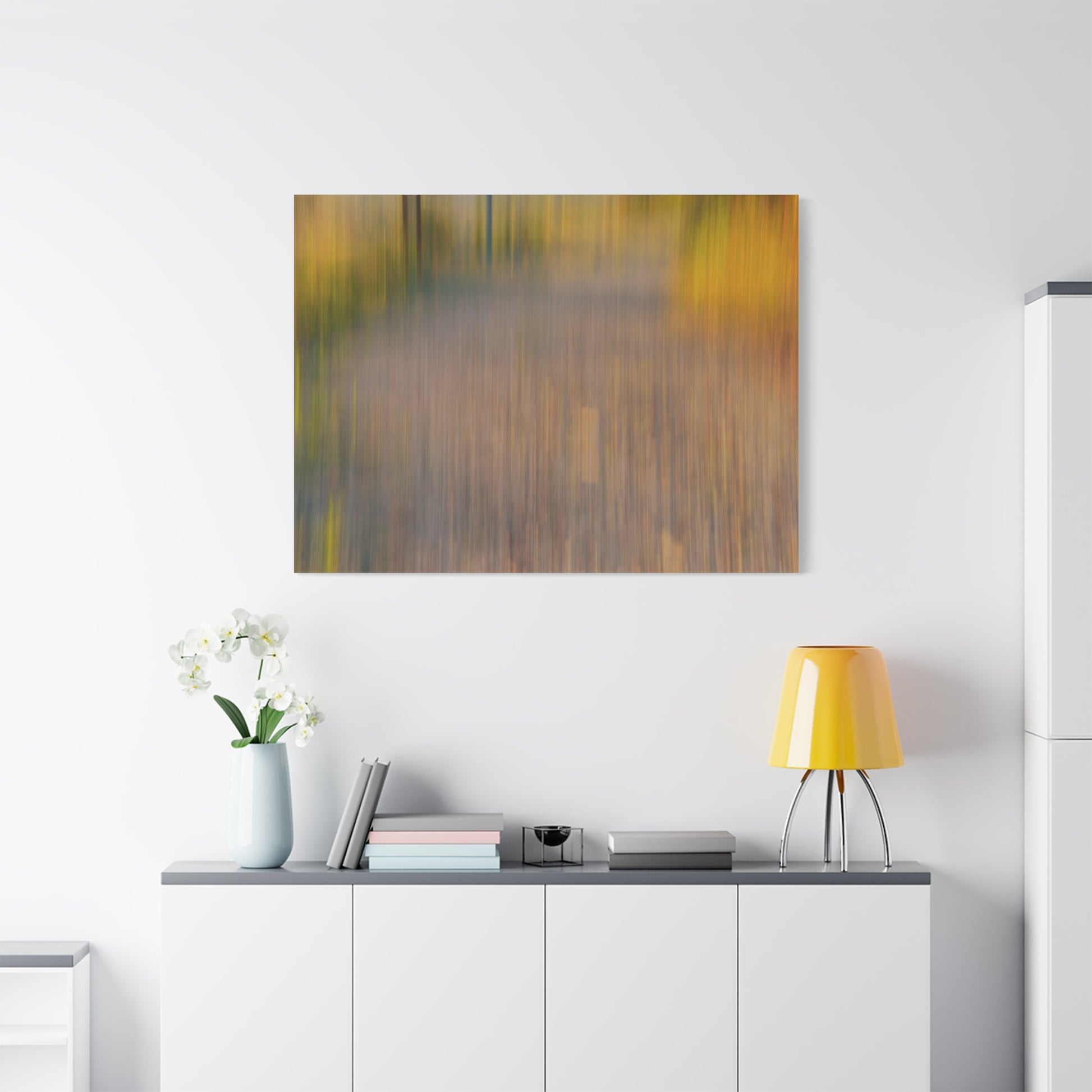 Abstract Landscape Canvas Art - 1.25" Stretched Wall Decor - TRV