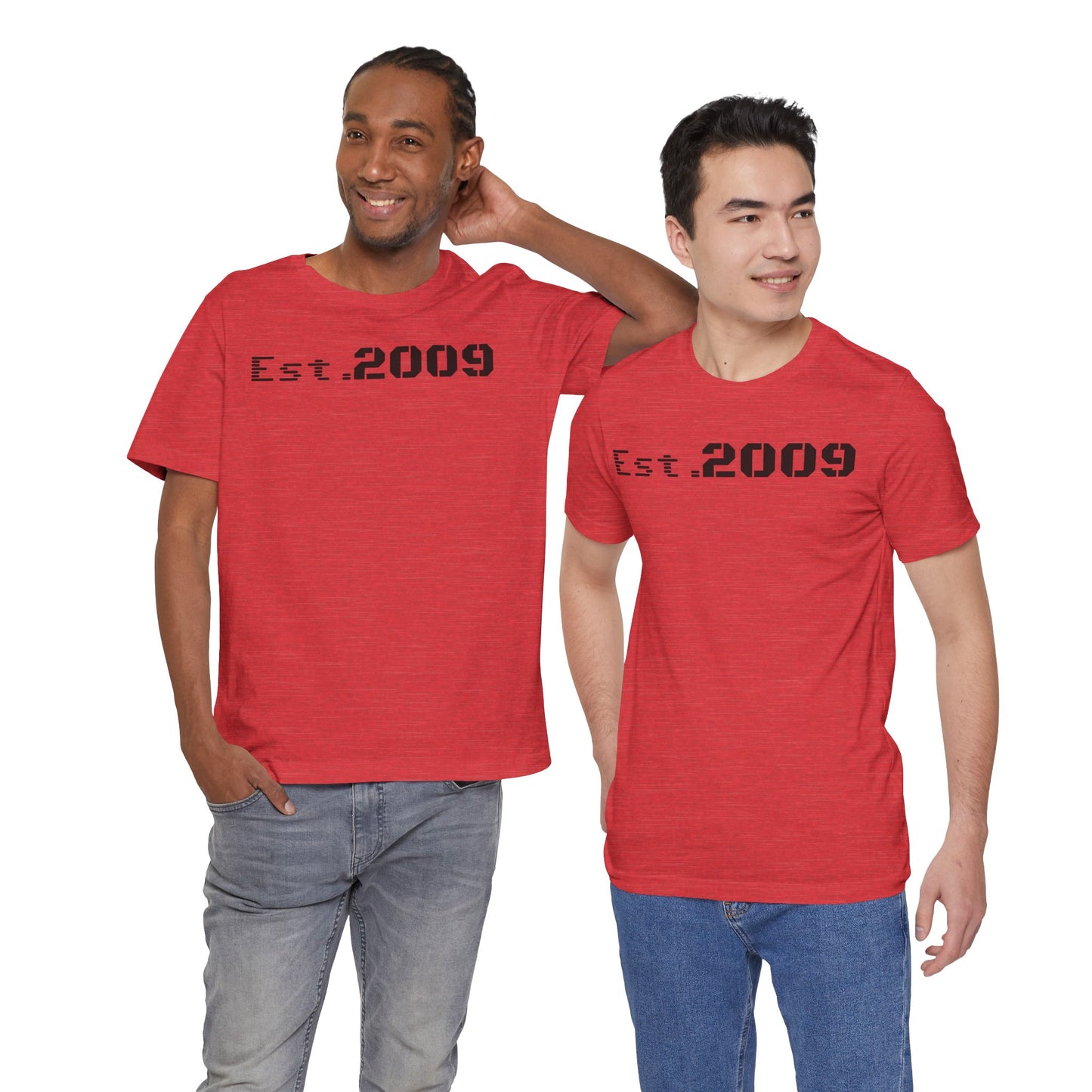 Established 2009 Unisex Tee - Casual Wear, Birthday Gift, Graduation Outfit, Anniversary Shirt, Personalized Fashion - TRV