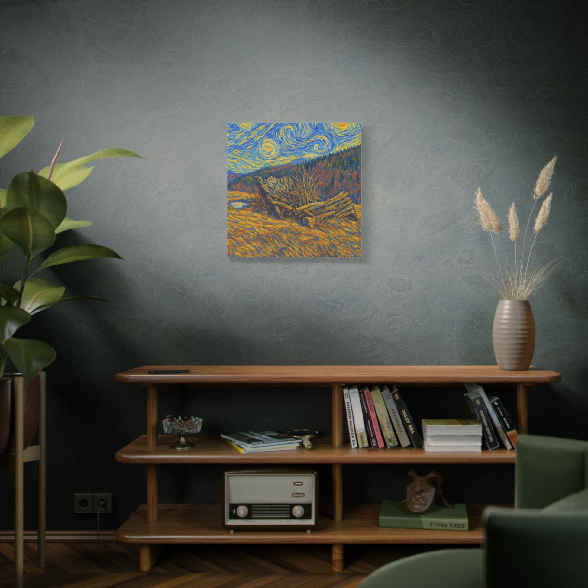 Artistic Van Gogh Style Canvas Wall Art, Nature Inspired Decor, Home Aesthetic, Gift for Art Lovers, Gallery Wall Piece, Living Room Decor, [...] - TRV