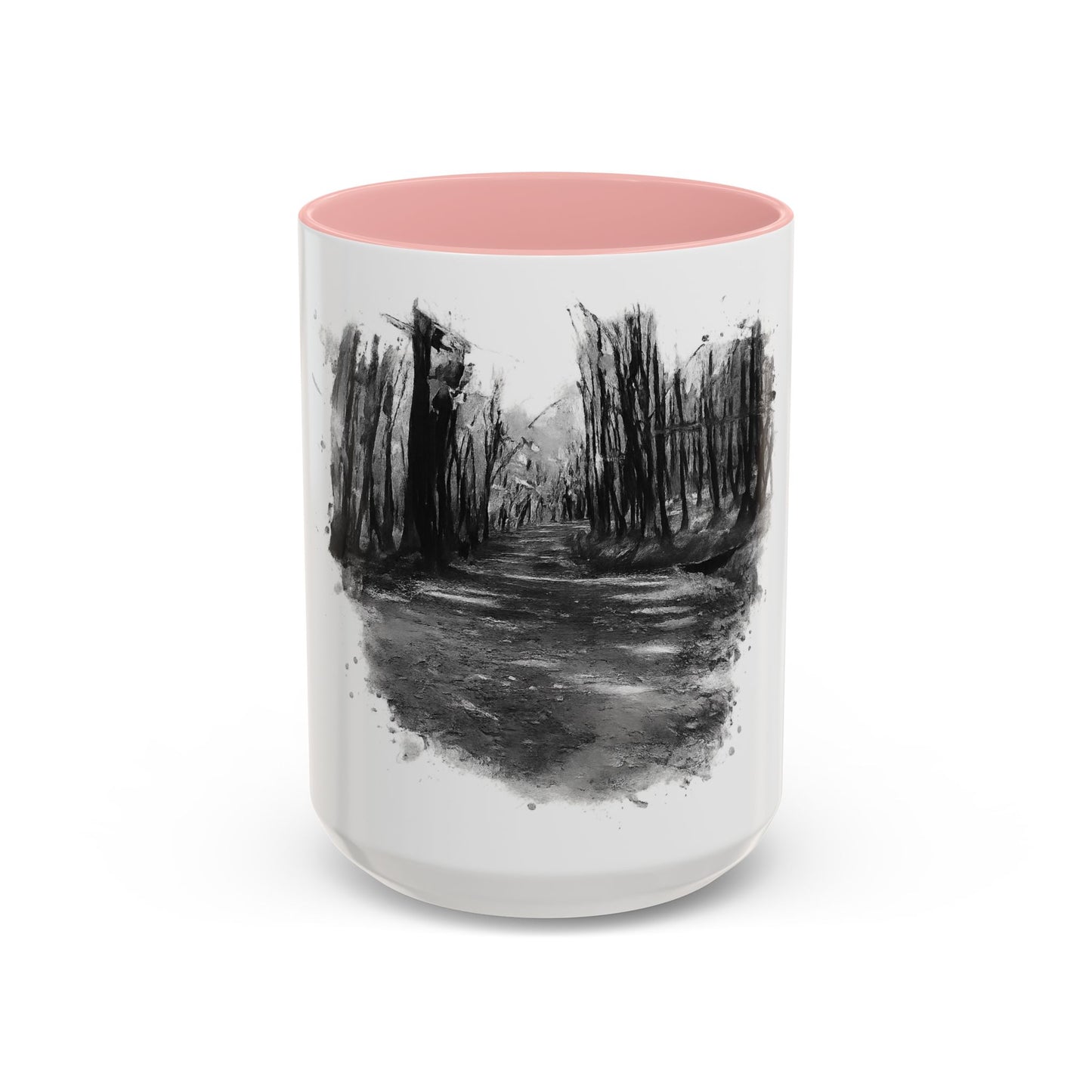 Moody Abstract Forest Coffee Mug | Unique Gift for Nature Lovers, Cozy Home Decor, Perfect for Coffee, Tea, and Hot Chocolate - TRV