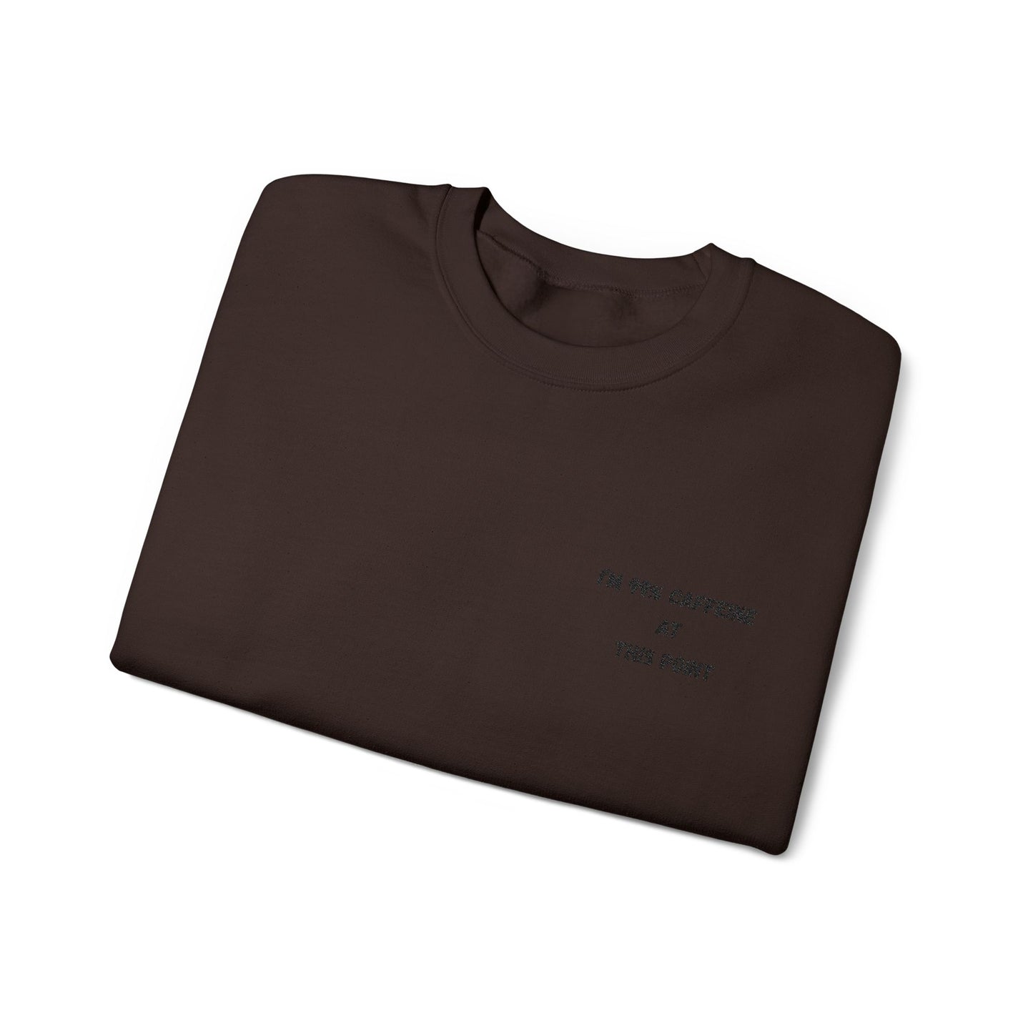 Caffeine Lover's Crewneck Sweatshirt | Unisex Heavy Blend - TRV