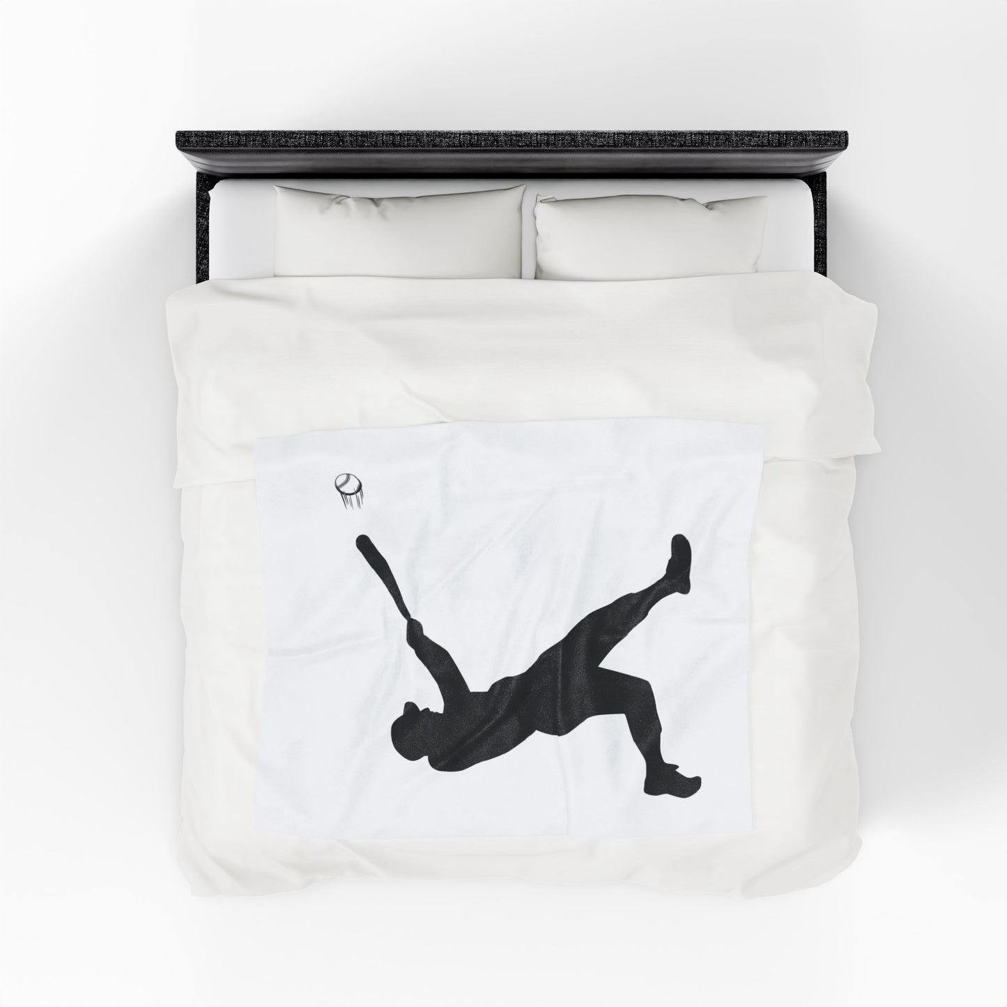 Baseball Velveteen Plush Blanket, Cozy Sports Throw, Soft Blanket for Fans, Great Gift for Baseball Lovers, Home Decor - TRV
