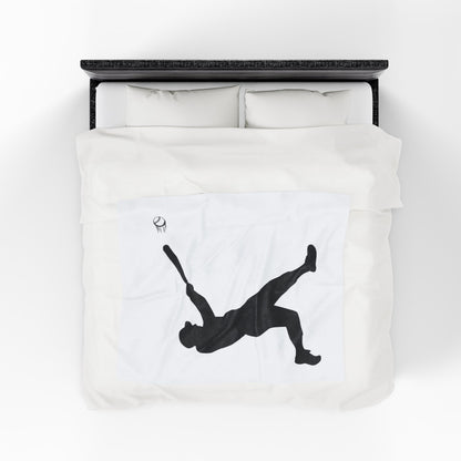 Baseball Velveteen Plush Blanket, Cozy Sports Throw, Soft Blanket for Fans, Great Gift for Baseball Lovers, Home Decor - TRV