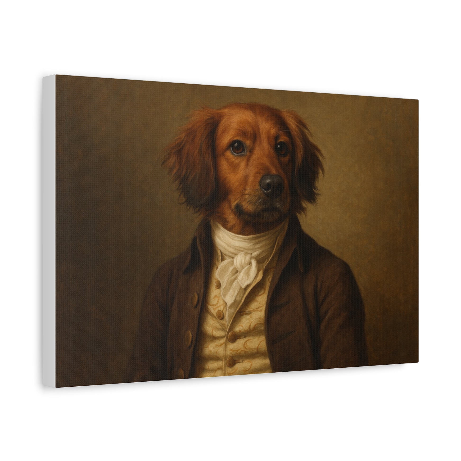 Regal Dog Portrait Matte Canvas - TRV