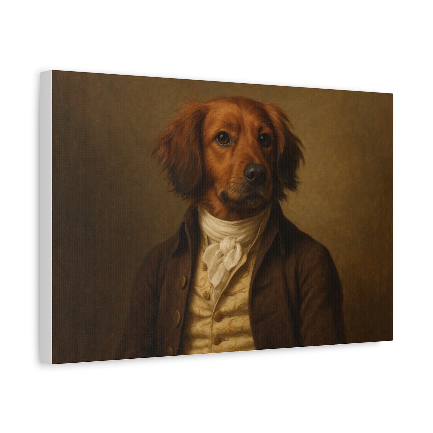 Regal Dog Portrait Matte Canvas - TRV