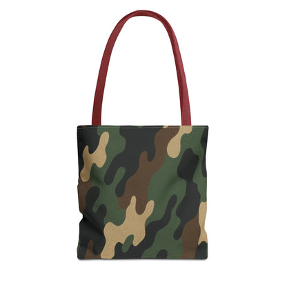 Stylish Camouflage Tote Bag, Reusable Shopping Bag, Beach Tote, Casual Carry-All, Gift for Him or Her - TRV
