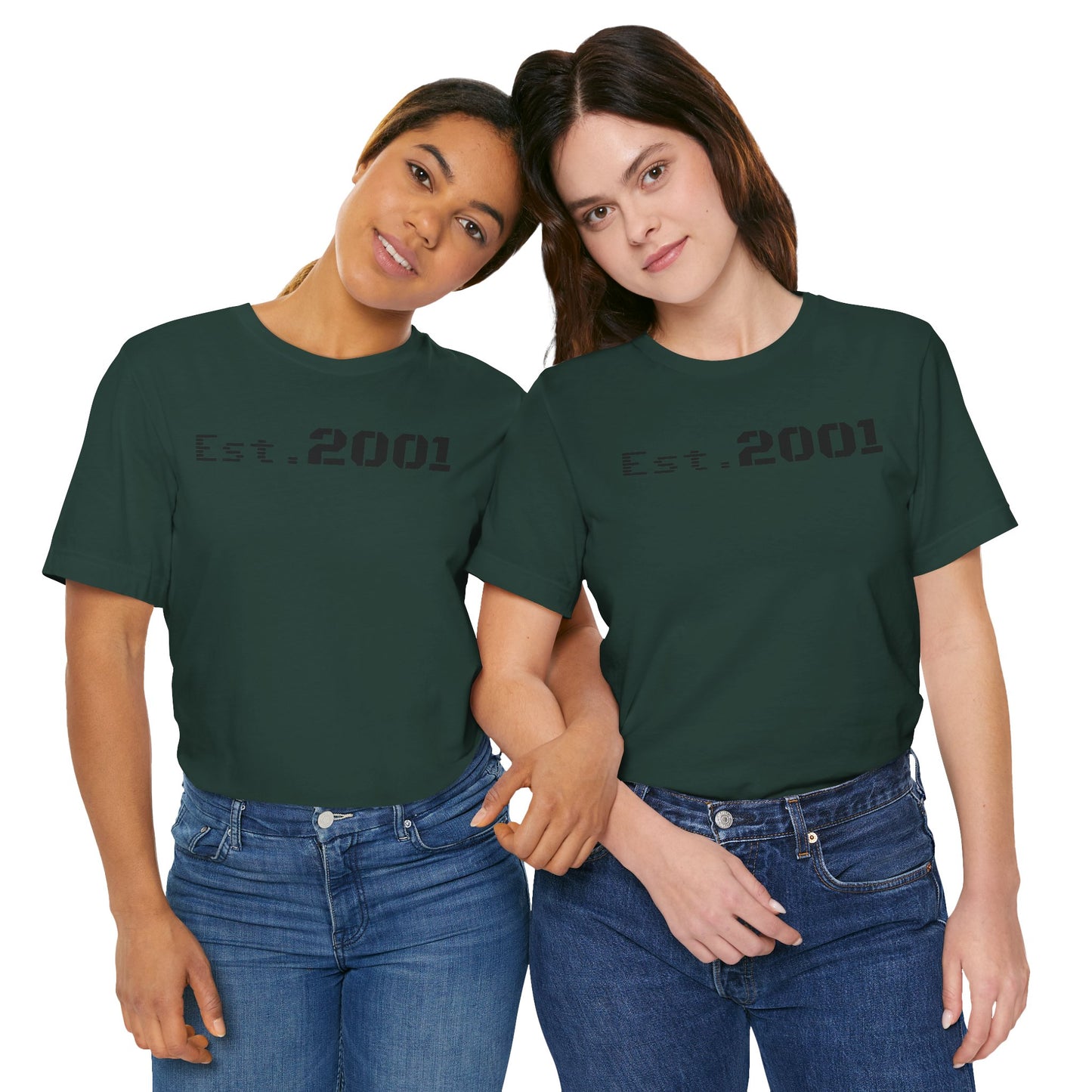 Est. 2001 Unisex Tee - Timeless Casual Wear, Birthday Gift, Nostalgic Fashion, Everyday Comfort, Trendy Streetwear