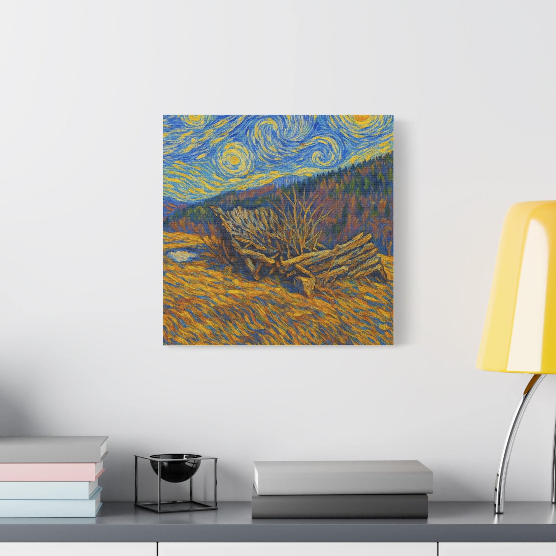 Artistic Van Gogh Style Canvas Wall Art, Nature Inspired Decor, Home Aesthetic, Gift for Art Lovers, Gallery Wall Piece, Living Room Decor, [...] - TRV