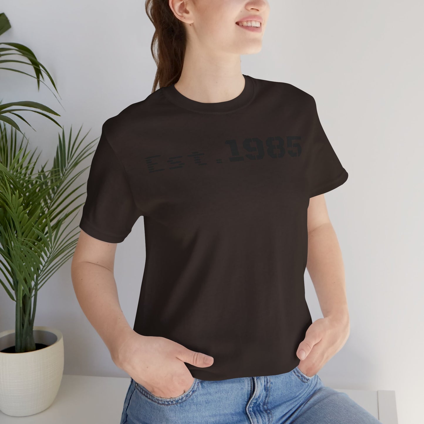 Est. 1985 Vintage Unisex Tee, Retro Birthday T-Shirt, Perfect Gift for 1980s Lovers, Casual Apparel, Timeless Style