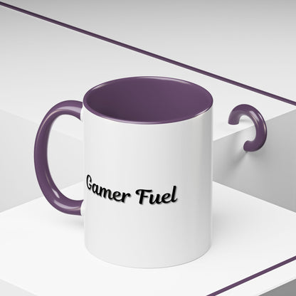 Gamer Fuel Accent Coffee Mug - Perfect for Gamers