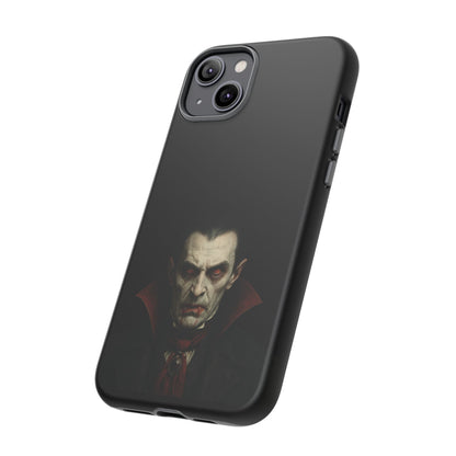 Vampire Phone Case - Tough Cases for Halloween, Gothic Decor, Gifts for Horror Fans, Spooky Accessories, Unique Cellphone Cover - TRV