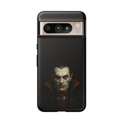 Vampire Phone Case - Tough Cases for Halloween, Gothic Decor, Gifts for Horror Fans, Spooky Accessories, Unique Cellphone Cover - TRV
